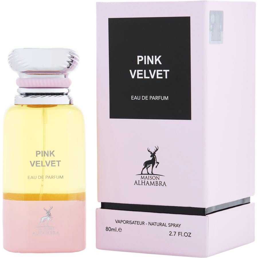 Pink Velvet by Maison Alhambra 2.7 oz/80 ml EDP