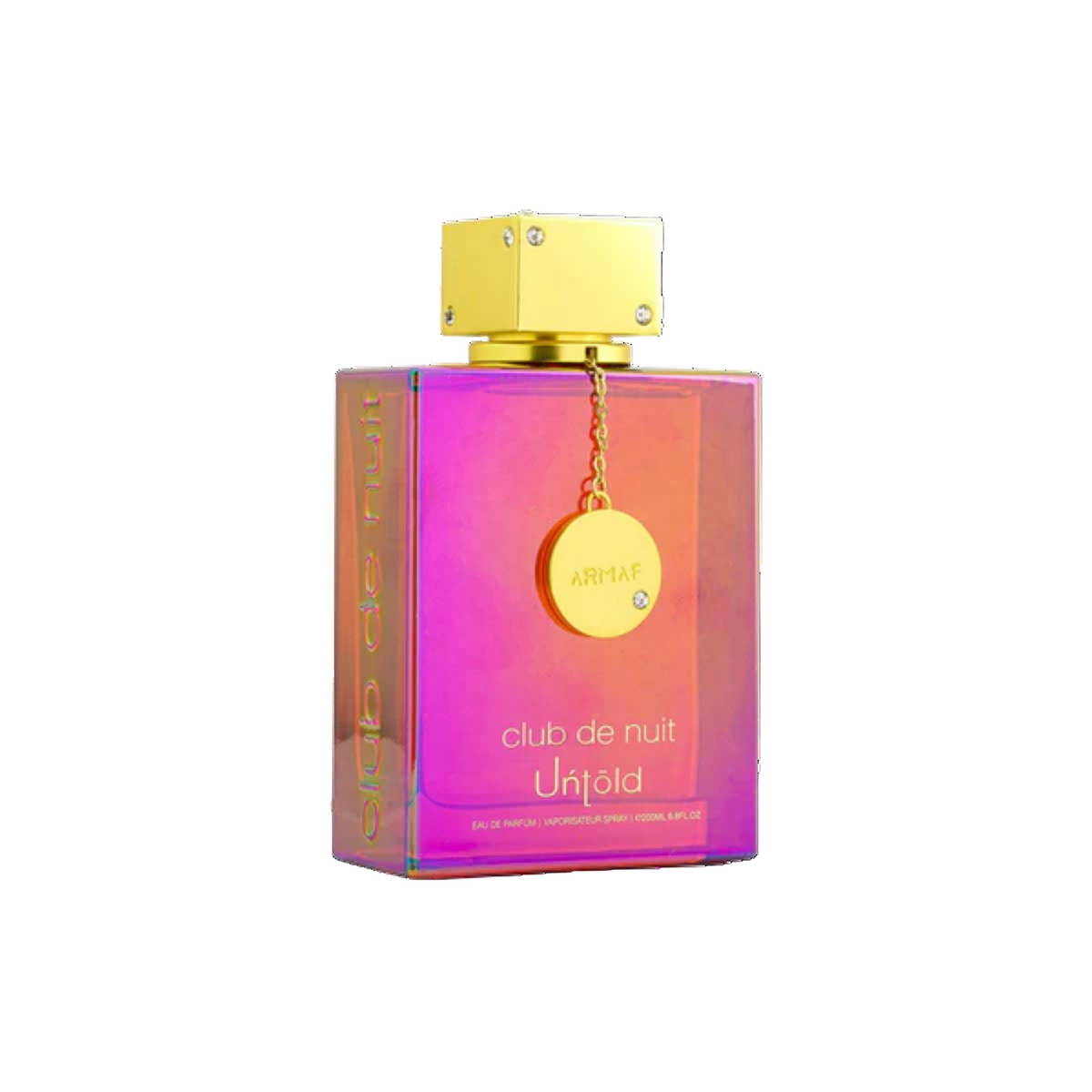 Armaf Club de Nuit Untold Eau de Parfum bottle and box, 3.6 oz / 100ml