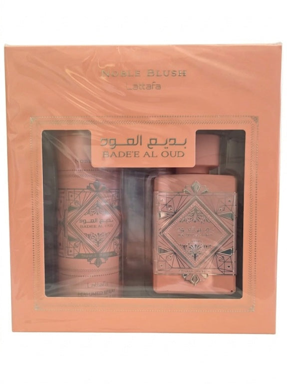 Noble Blush 2 pieces Gift Set - Women by Lattafa | UrbanOudAirNYC