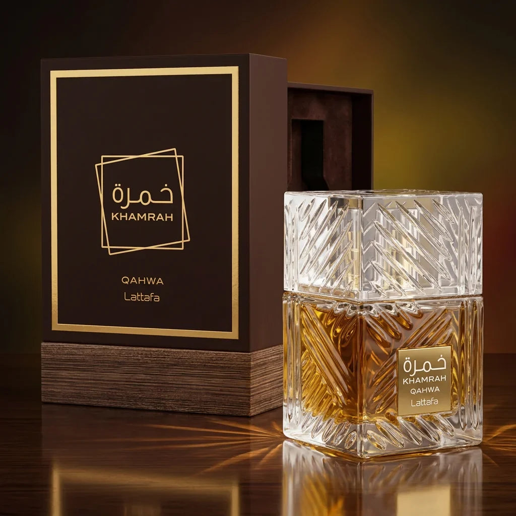 Khamrah Qahwa (Brown) by Lattafa 3.4oz/100ml EDP