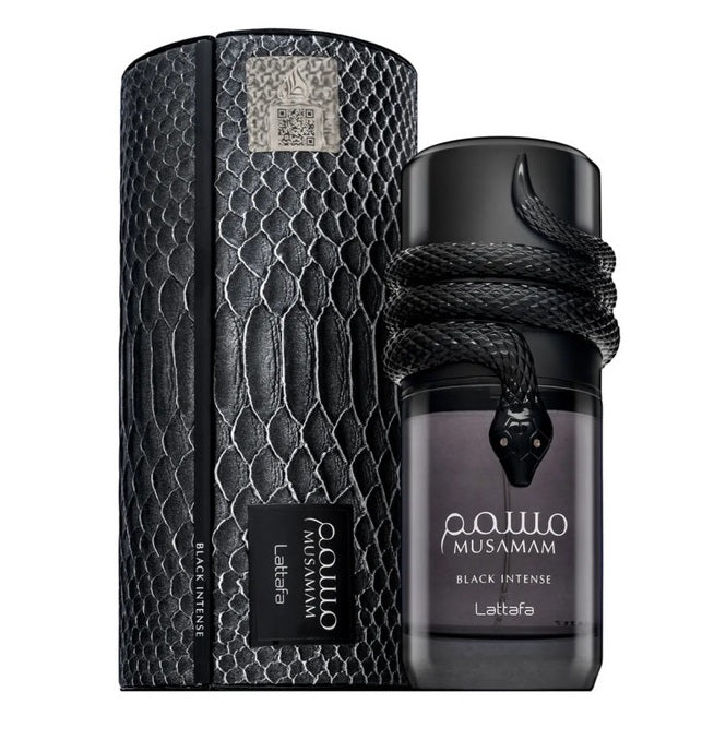 Musamam Black Intense by Lattafa 3.4 oz EDP - Men | UrbanOudAirNYC