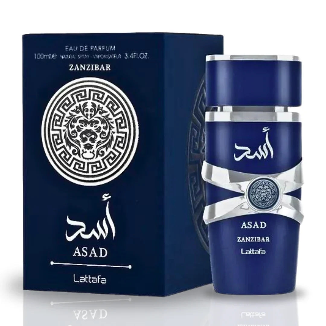 ASAD ZANZIBAR (BLUE) by Lattafa 3.4oz/100ml EDP For Men