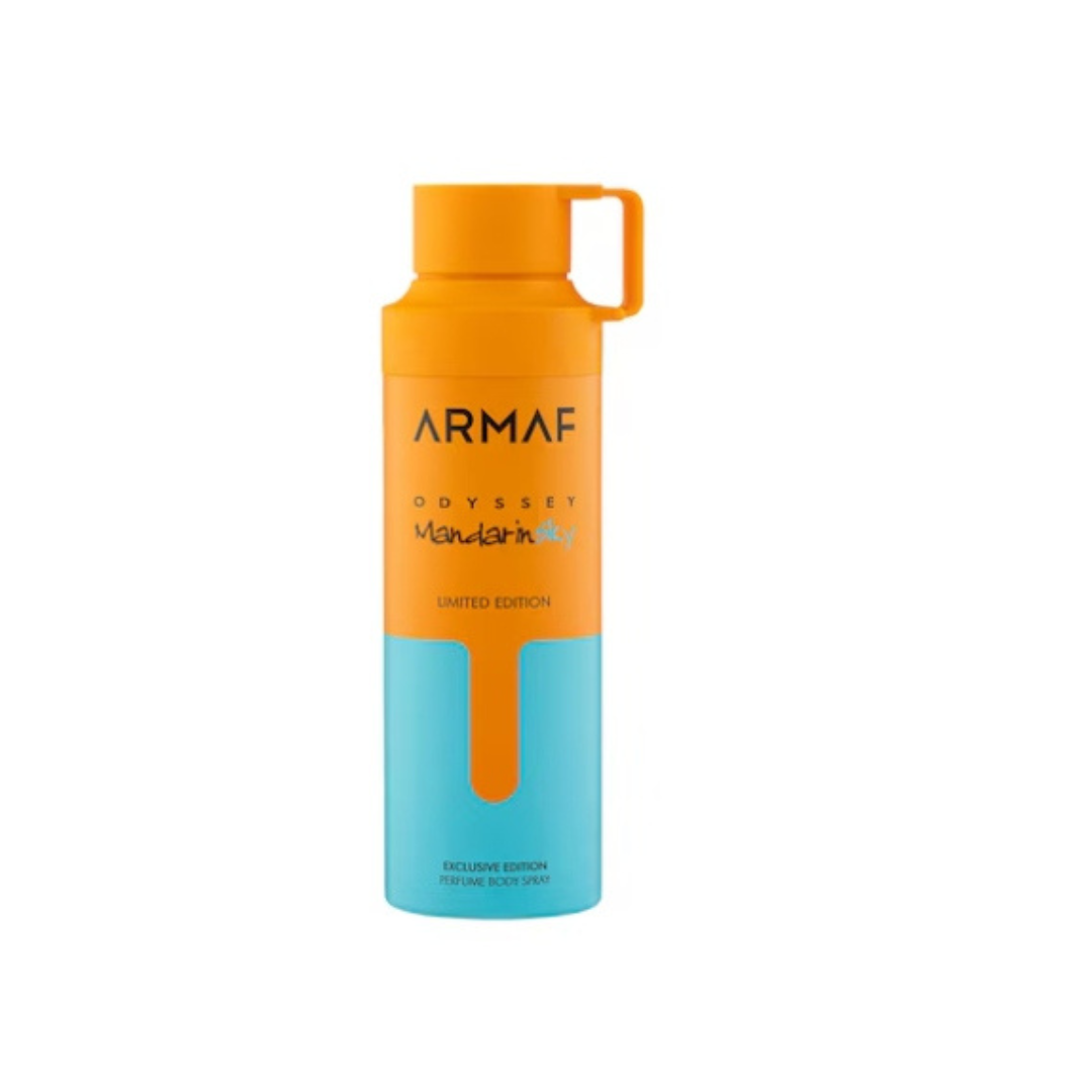 Armaf Odyssey Mandarin Sky Body Spray, 6.8 oz / 200ml