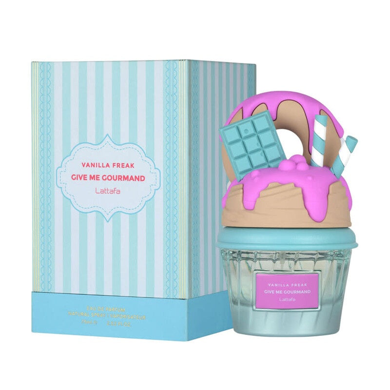 Give Me Gourmand Vanilla Freak 2.53 oz EDP - Unisex by Lattafa | UrbanOudAirNYC
