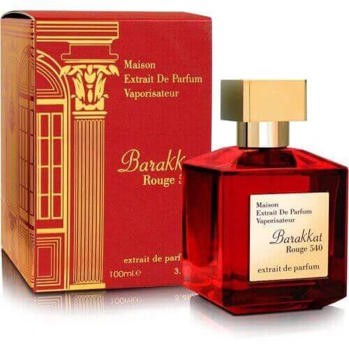 BARAKKAT ROUGE 540 by Fragrance World 3.4oz/100ml EXTRAIT DE PARFUM
