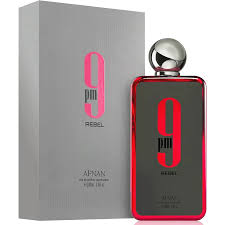 AFNAN 9 PM REBEL Unisex 3.4 oz EDP (GRIS)