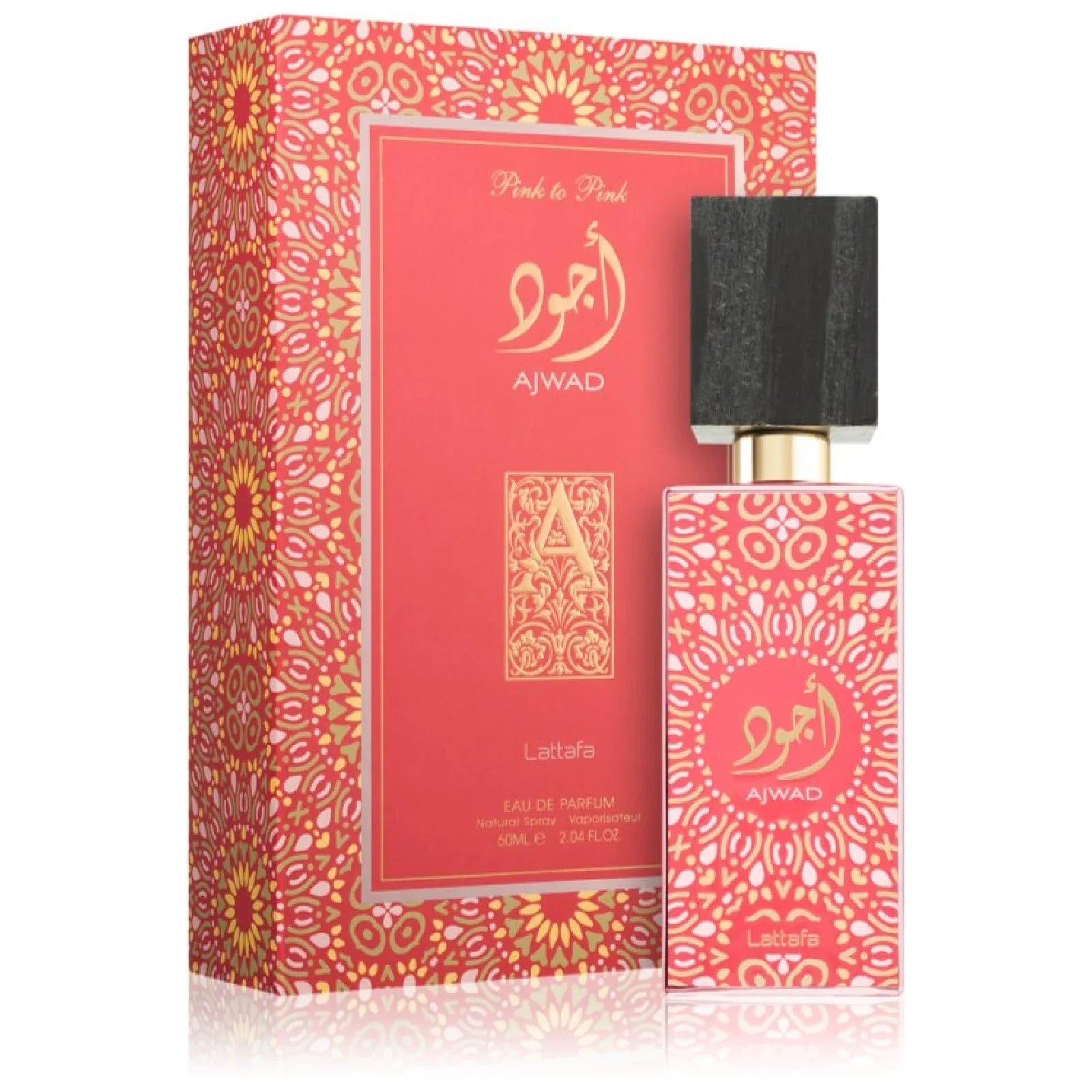 Ajwad Pink to Pink by Lattafa 2.04 oz EDP (Red box)