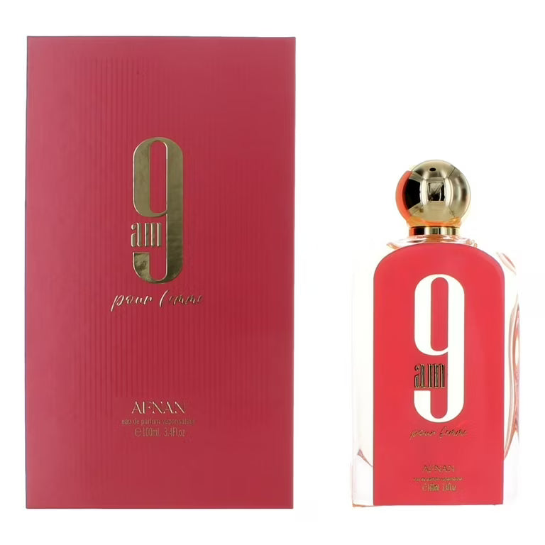 Afnan 9 AM Pour Femme 3.4 oz EDP