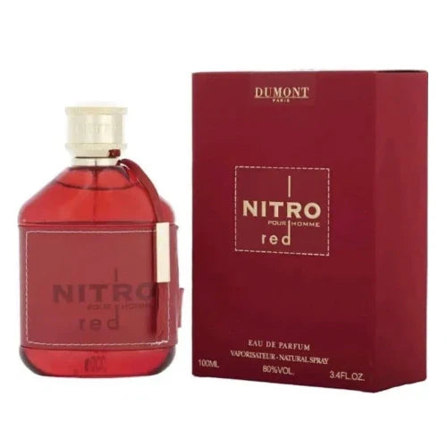 NITRO Red pour Homme by Dumont 3.4 oz EDP - Men