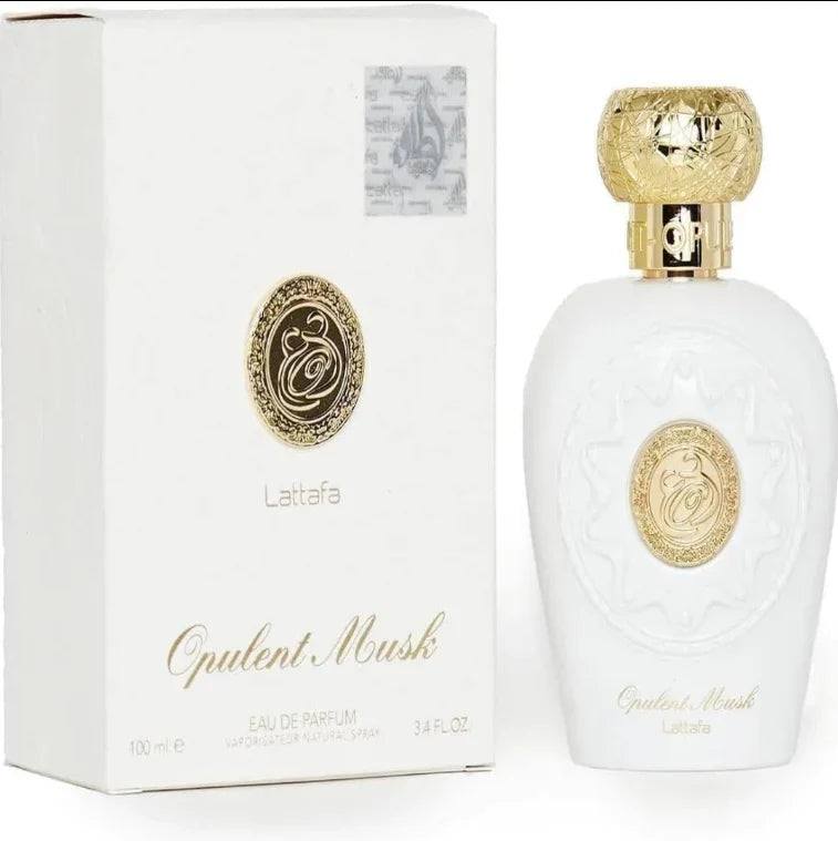 Lattafa Opulent Musk for Women 3.4 Ounce Eau de Parfum Spray