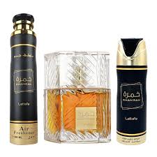 Khamrah 3 Pieces Gift Set (Air Freshener Edition)- Men