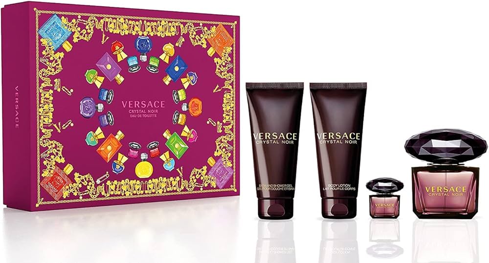 Crystal Noir 4 pieces Set by Versace | UrbanOudAirNYC