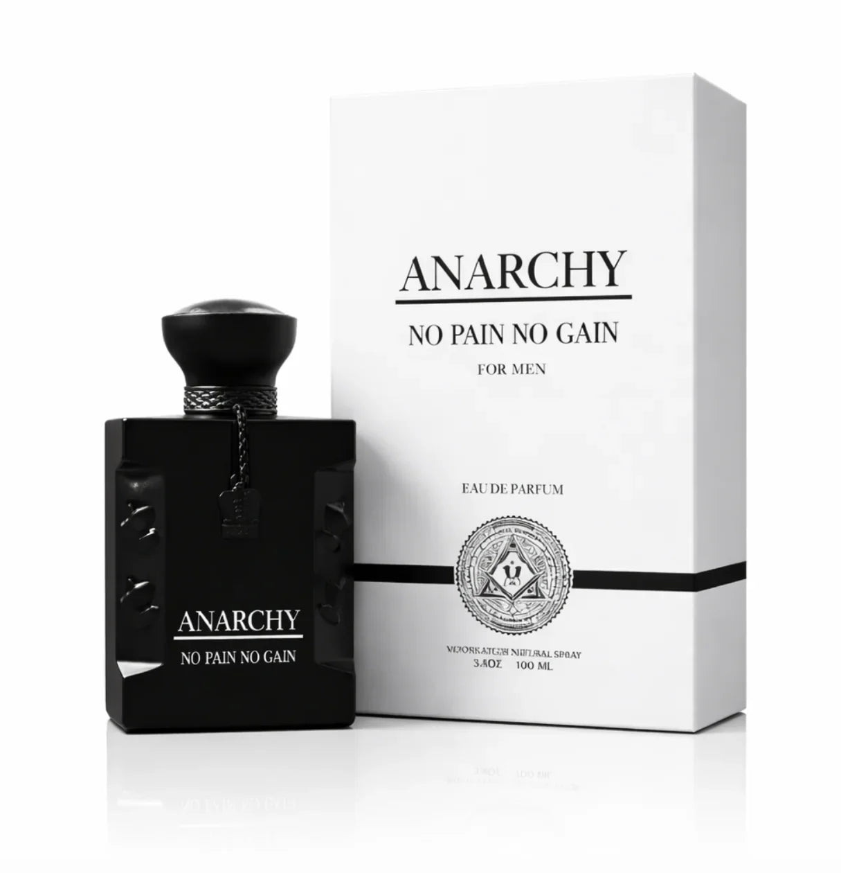 Anarchy No Pain No Gain for Men 3.4 oz/100 ml EDP